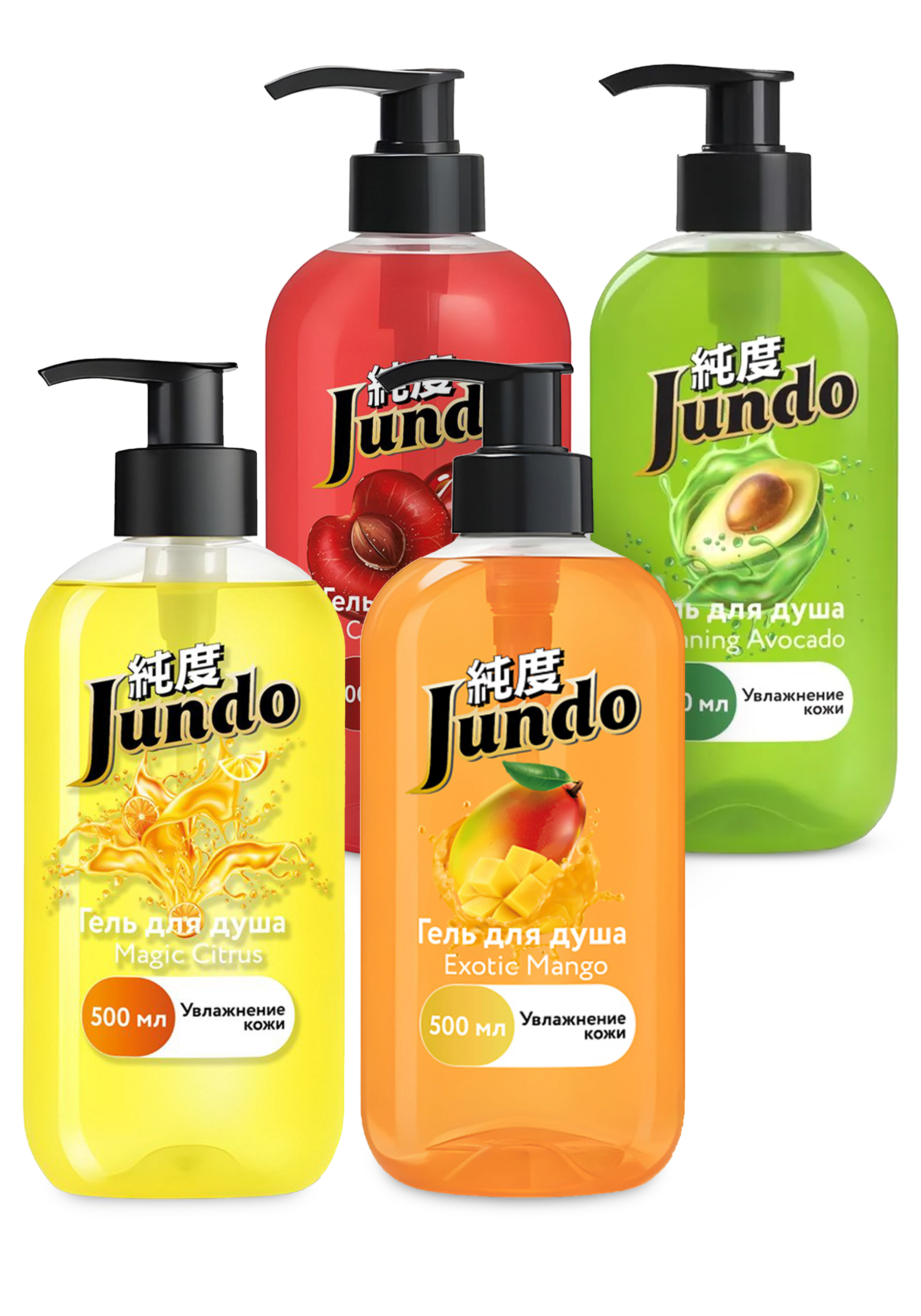Комлект гелей для душа 999₽