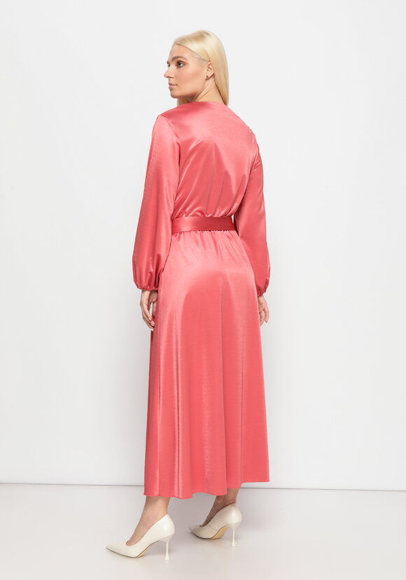 Платье с резинкой на талии и поясом шир.  580, рис. 2