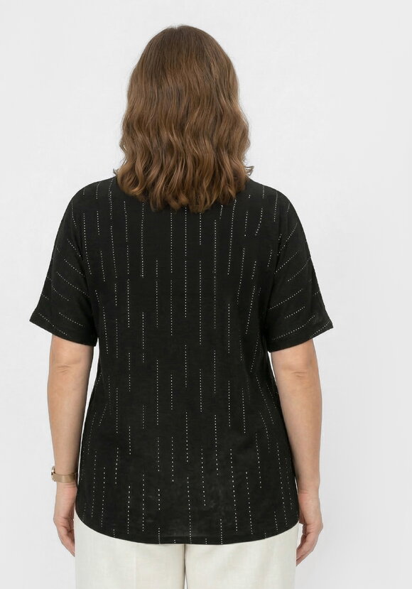 Блуза Танцующие капли дождя шир.  580, рис. 15