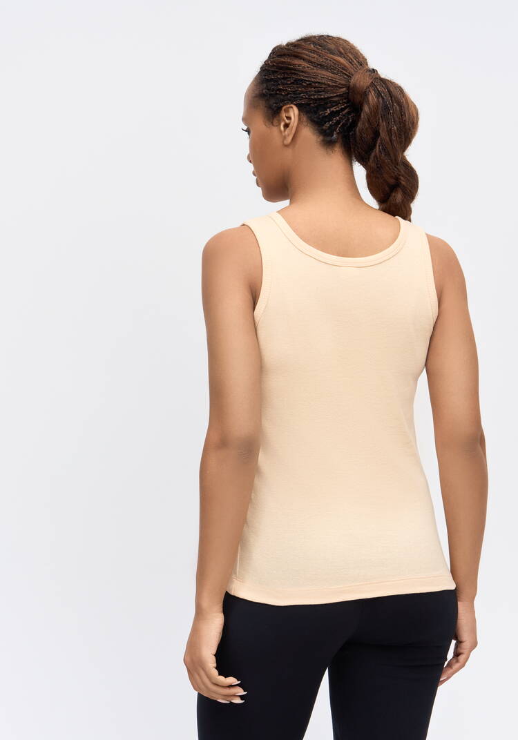 Майка из хлопка с кружевным шитьем шир.  750, рис. 7