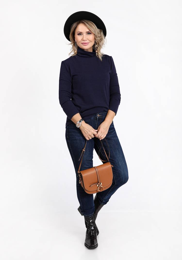 Водолазка классическая с высоким воротом шир.  750, рис. 7