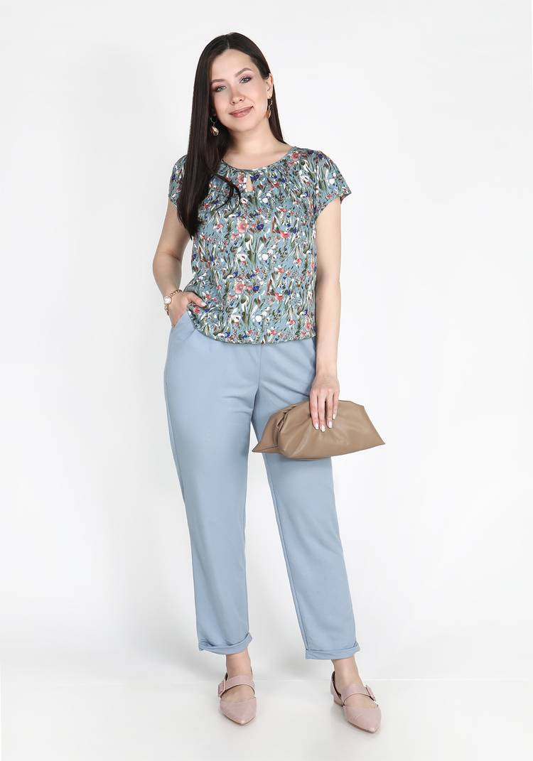 Блузка Летний ветерок шир.  750, рис. 7