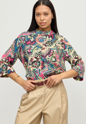 Туника на пуговицах Миланика