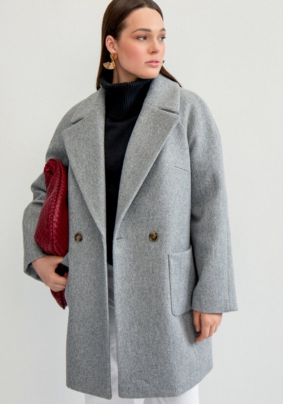 Свитер с объемным воротом шир.  580, рис. 21