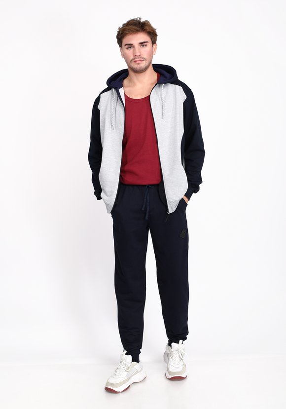 Толстовка мужская с капюшоном шир.  580, рис. 5