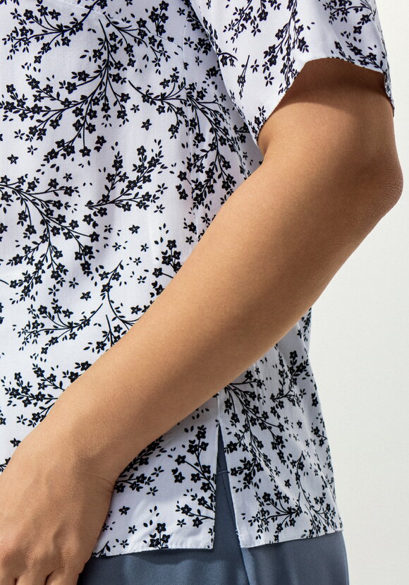 Блуза с пуговицей по спинке шир.  580, рис. 5