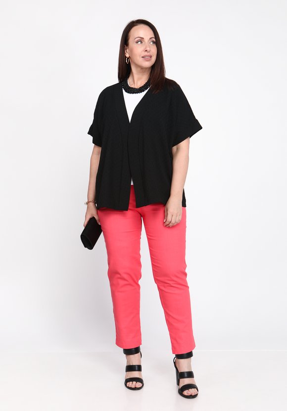 Блуза-кимоно с поясом шир.  580, рис. 1