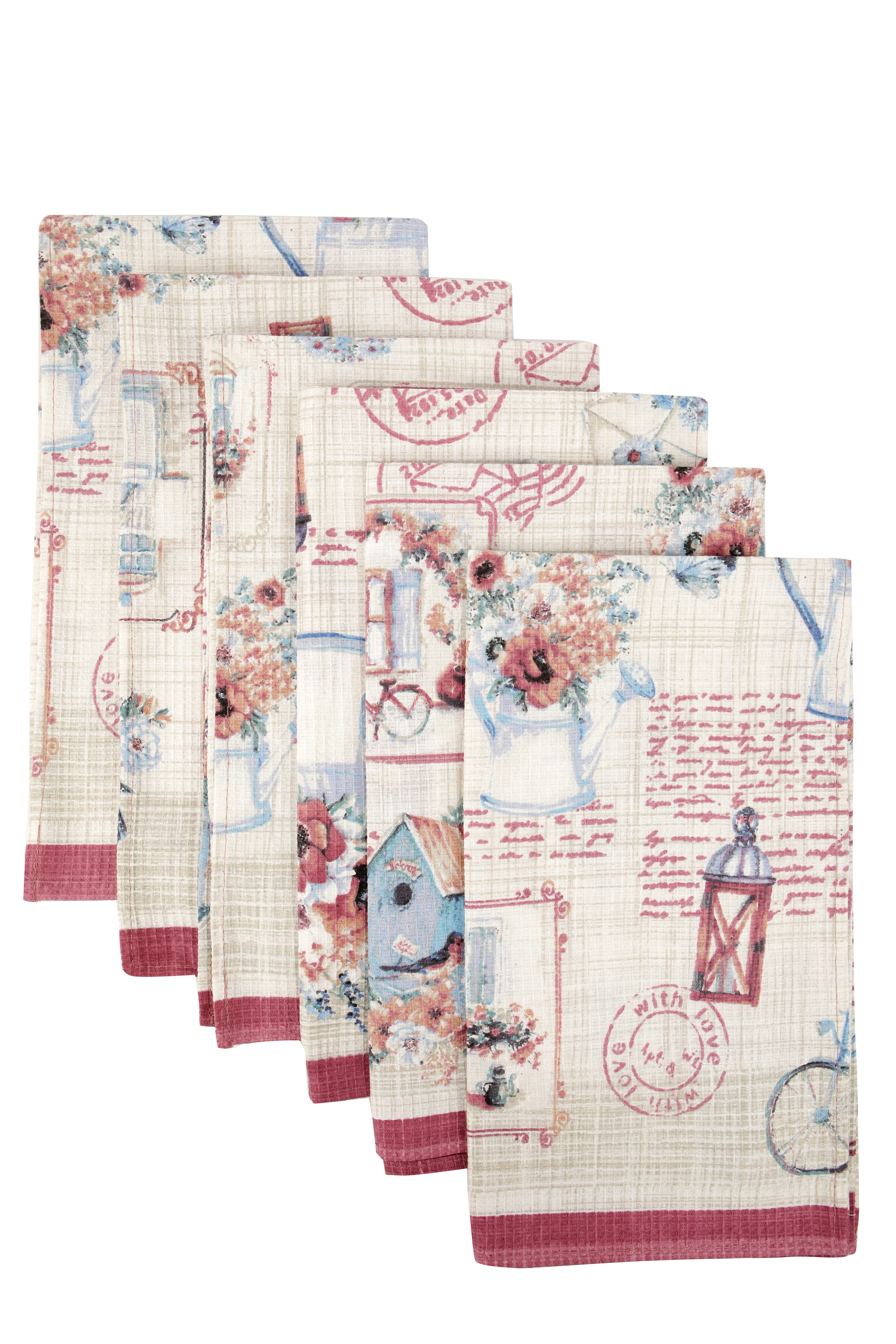 Комплект полотенец Званый ужин 6 шт 1299₽