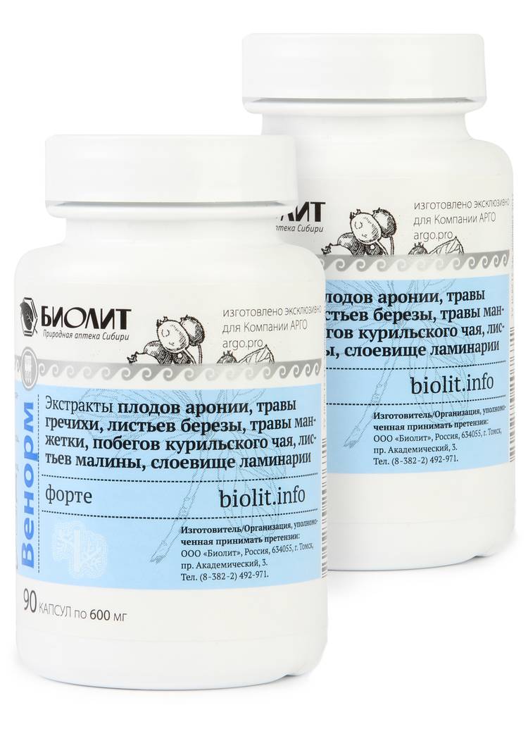 Капсулы "Венорм-форте", 2 шт. цены, купить в интернет-магазине Leomax24
