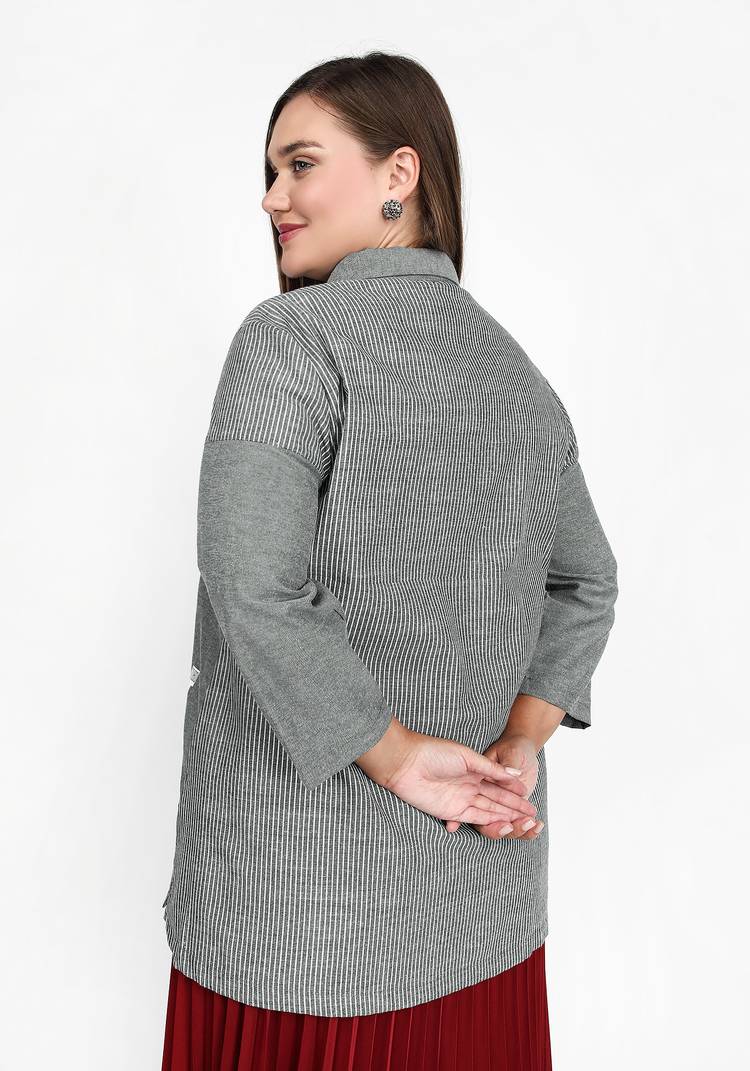 Блуза Яркость жизни шир.  750, рис. 3