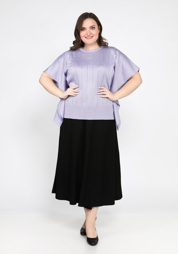 Джемпер с рукавом бабочка шир.  580, рис. 1