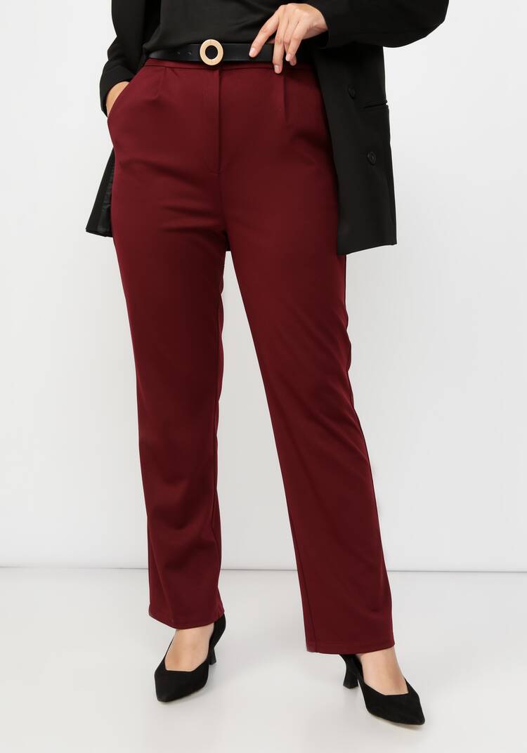 Брюки прямые классические Эмилия шир.  750, рис. 15