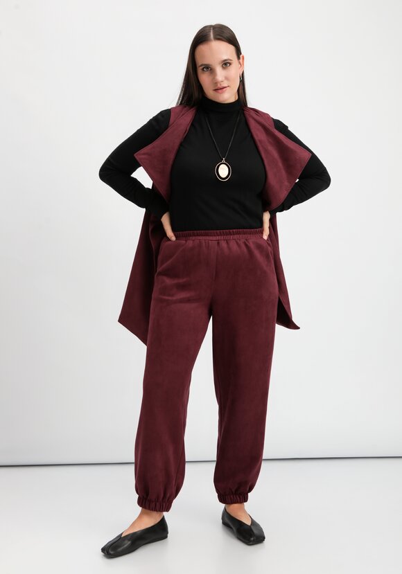 Брюки-шаровары с резинкой по низу шир.  580, рис. 2