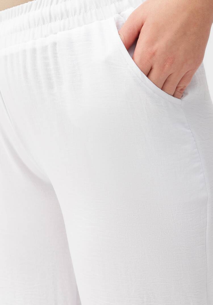 Брюки палаццо на резинке шир.  750, рис. 14