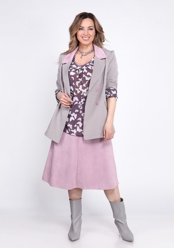 Туника Полет бабочки шир.  580, рис. 7