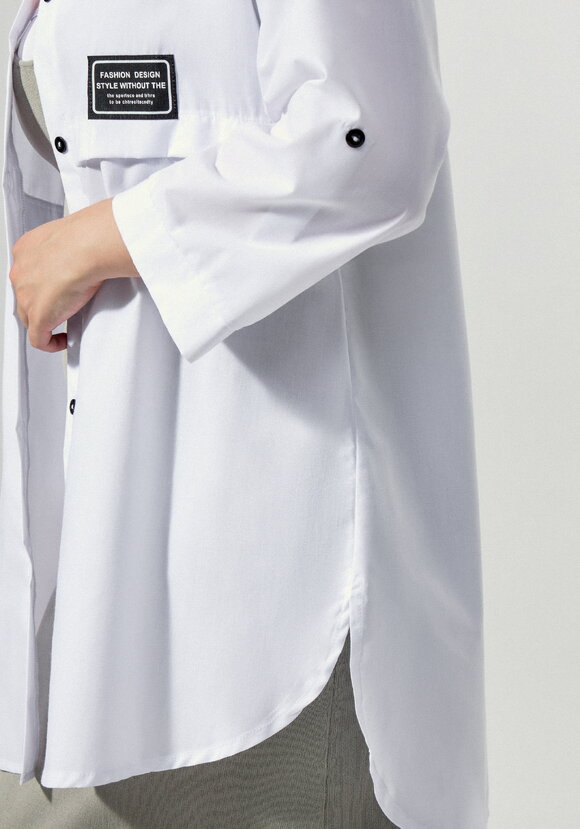 Рубашка с патами на рукаве Джоан шир.  580, рис. 5