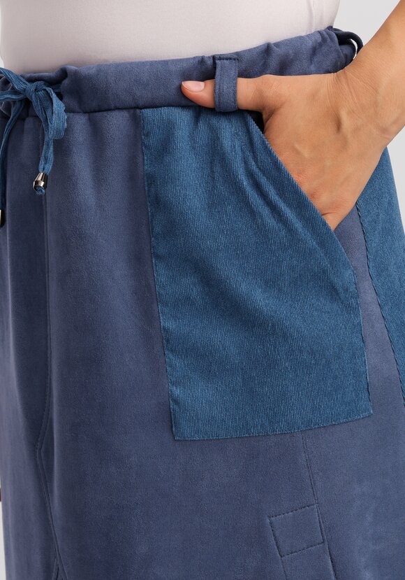 Юбка комбинированная на эластичной ленте шир.  580, рис. 23