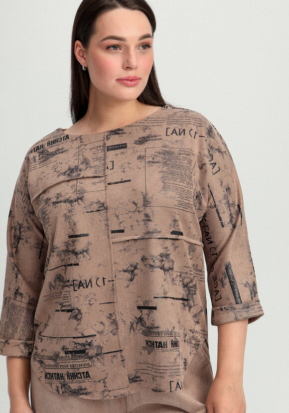 Костюм свободного кроя шир.  580, рис. 21