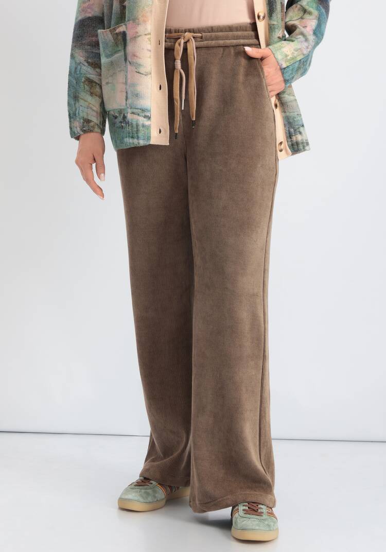 Брюки на резинке с кулиской Агата шир.  750, рис. 11