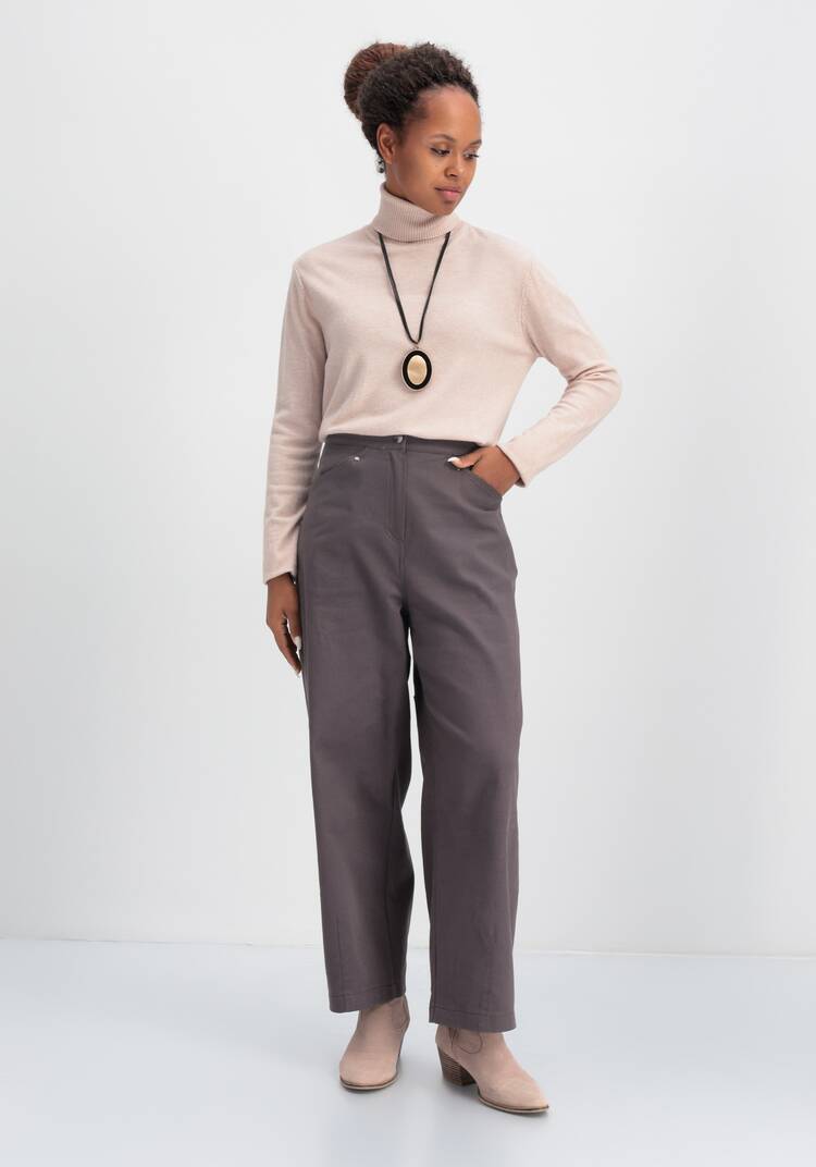 Брюки широкие с оригинальными карманами шир.  750, рис. 16