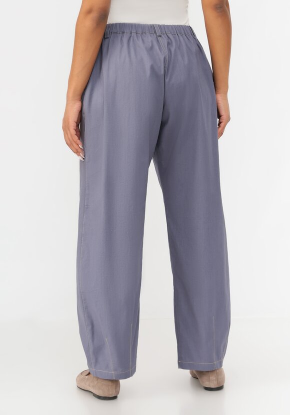 Брюки-бананы изо льна шир.  580, рис. 8