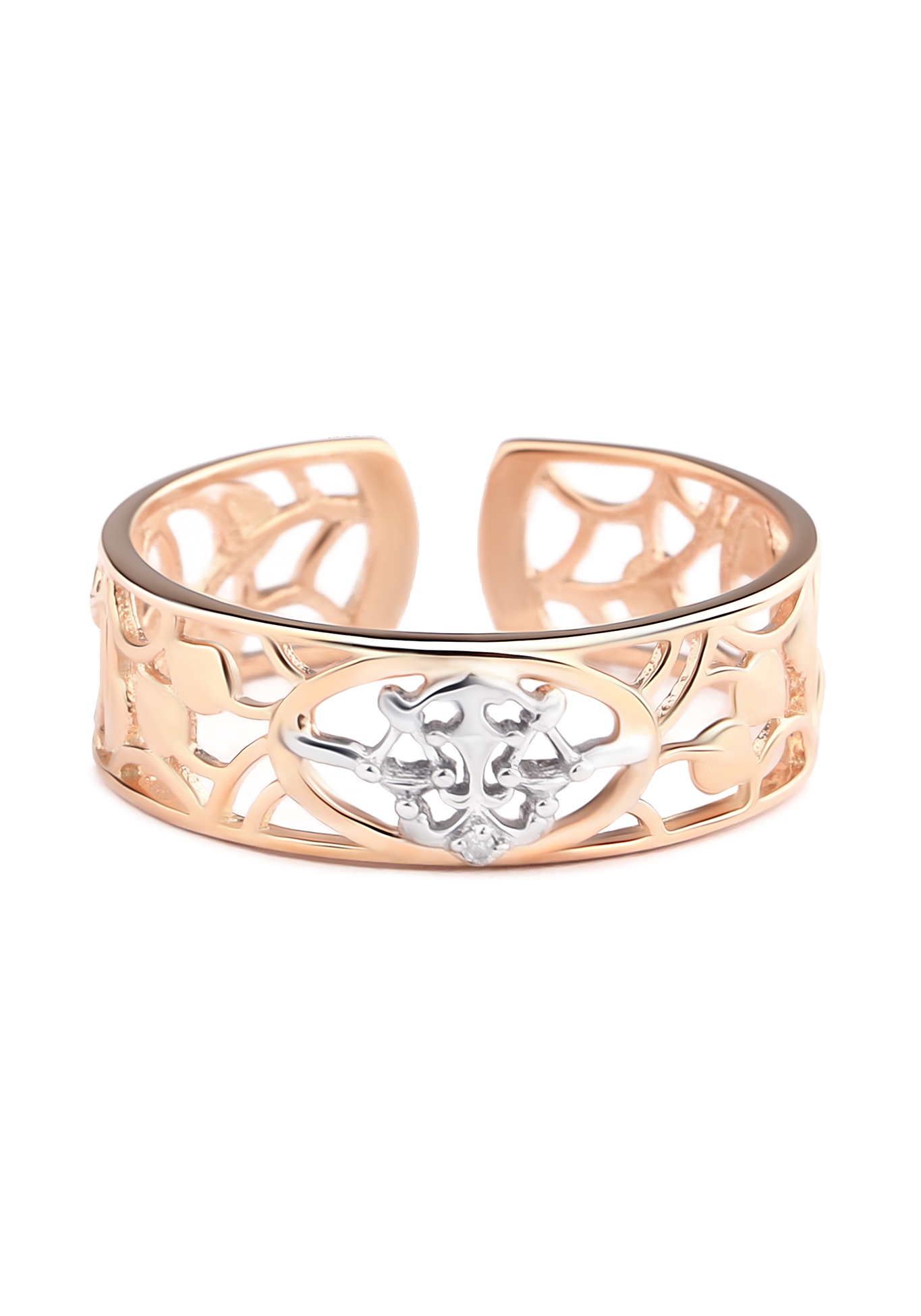 Серебряное кольцо «Драгоценный Зодиак» Nouvelle, размер 16, цвет козерог разъемное - фото 6
