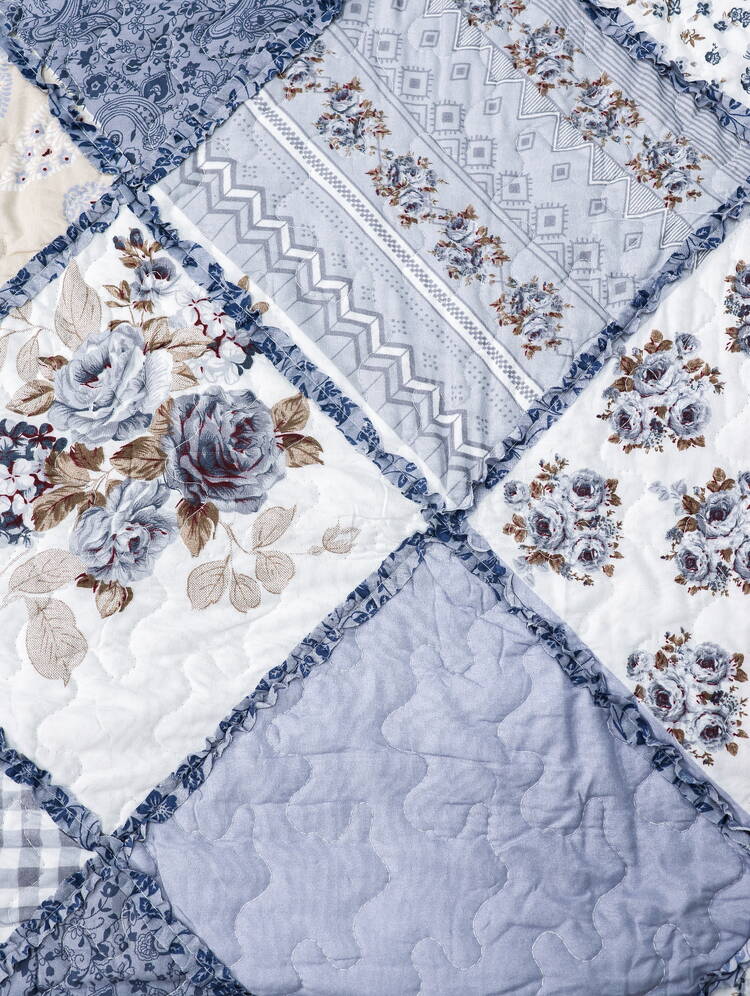 Покрывало с наволочками Печворк шир.  750, рис. 62