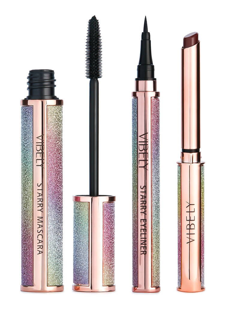 Набор для макияжа (тушь, подводка, помада) шир.  750, рис. 25