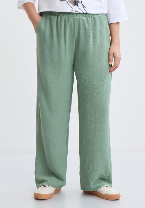 Брюки широкие прямые от бедра шир.  580, рис. 2