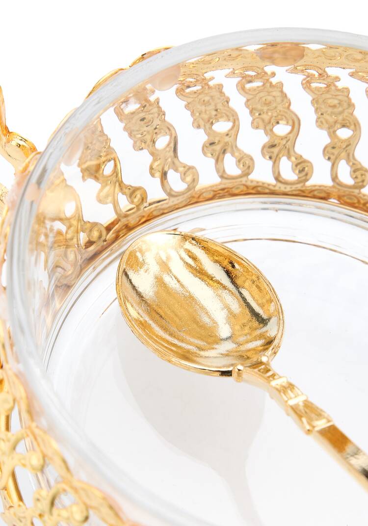 Сахарница c ложкой Царская шир.  750, рис. 4