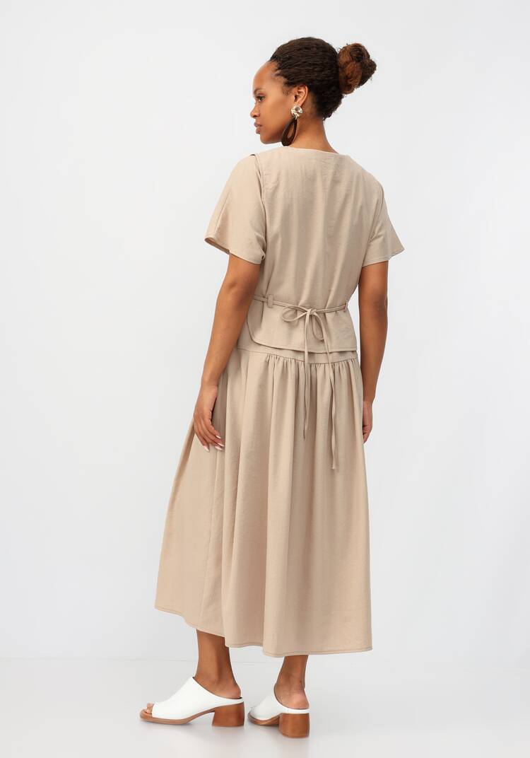 Платье-трансформер с жилетом шир.  750, рис. 11