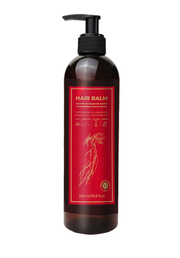 Бальзам с корейским женьшенем и золотом шир.  580, рис. 1