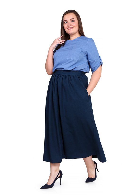 Блуза Прелесть Момента шир.  580, рис. 17