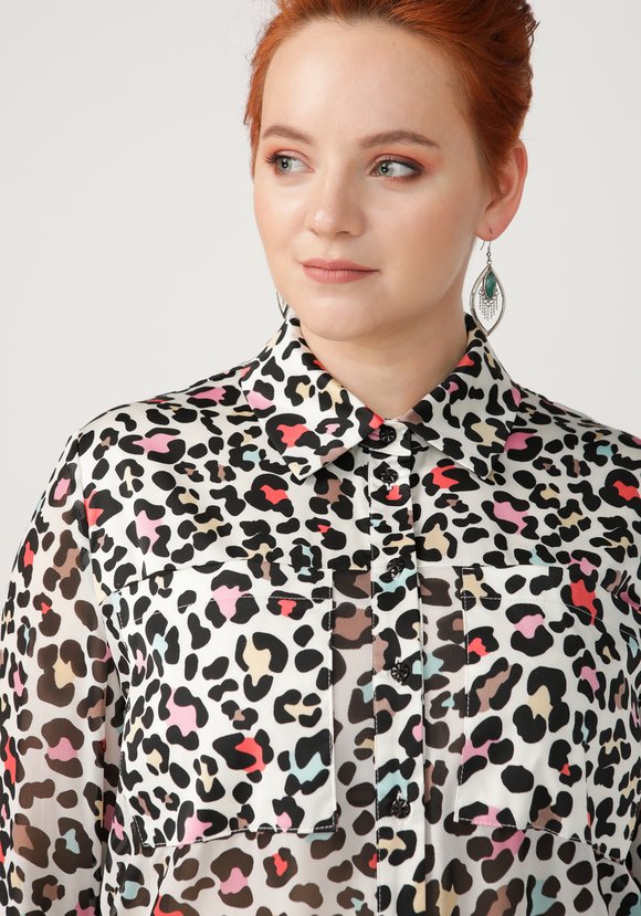 Блуза Королевская утонченность шир.  580, рис. 9