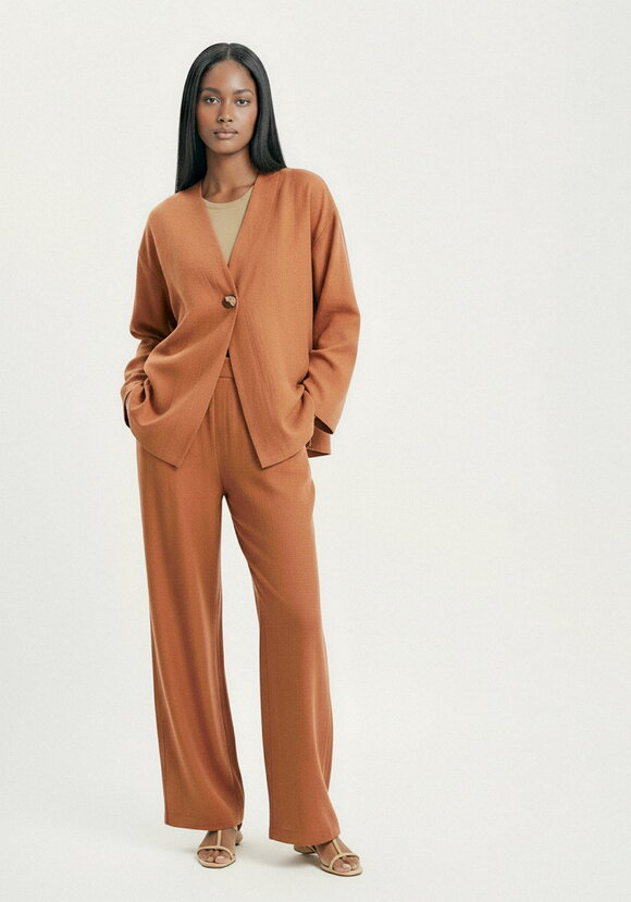 Жакет свободного кроя на пуговице Агата шир.  580, рис. 16