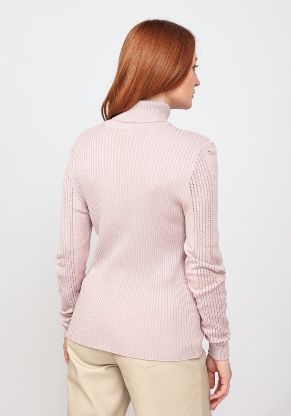 Водолазка из вискозы с ажурным узором шир.  580, рис. 11