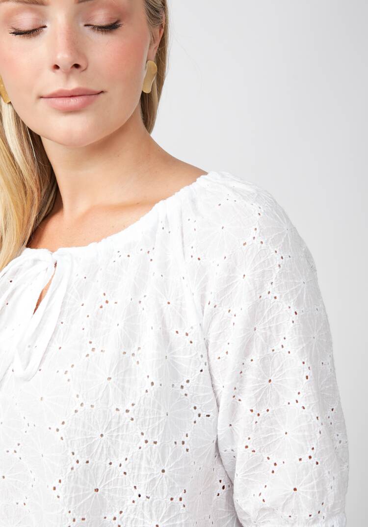 Блуза из шитья свободного кроя шир.  750, рис. 17