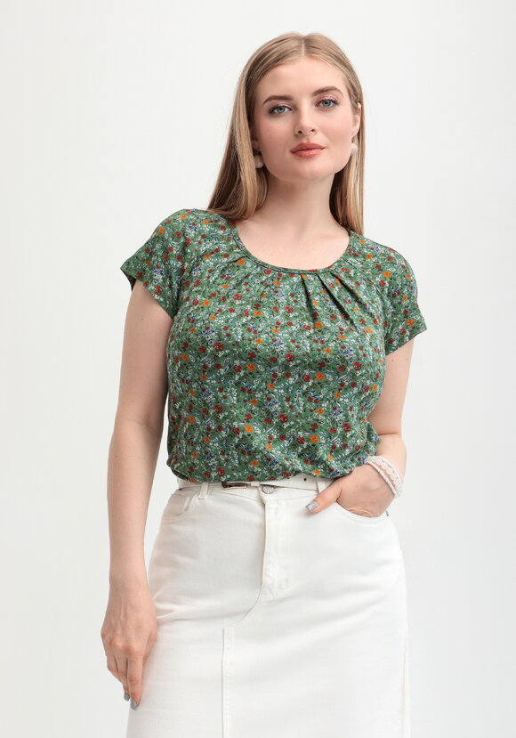 Блузка Амалия шир.  580, рис. 6