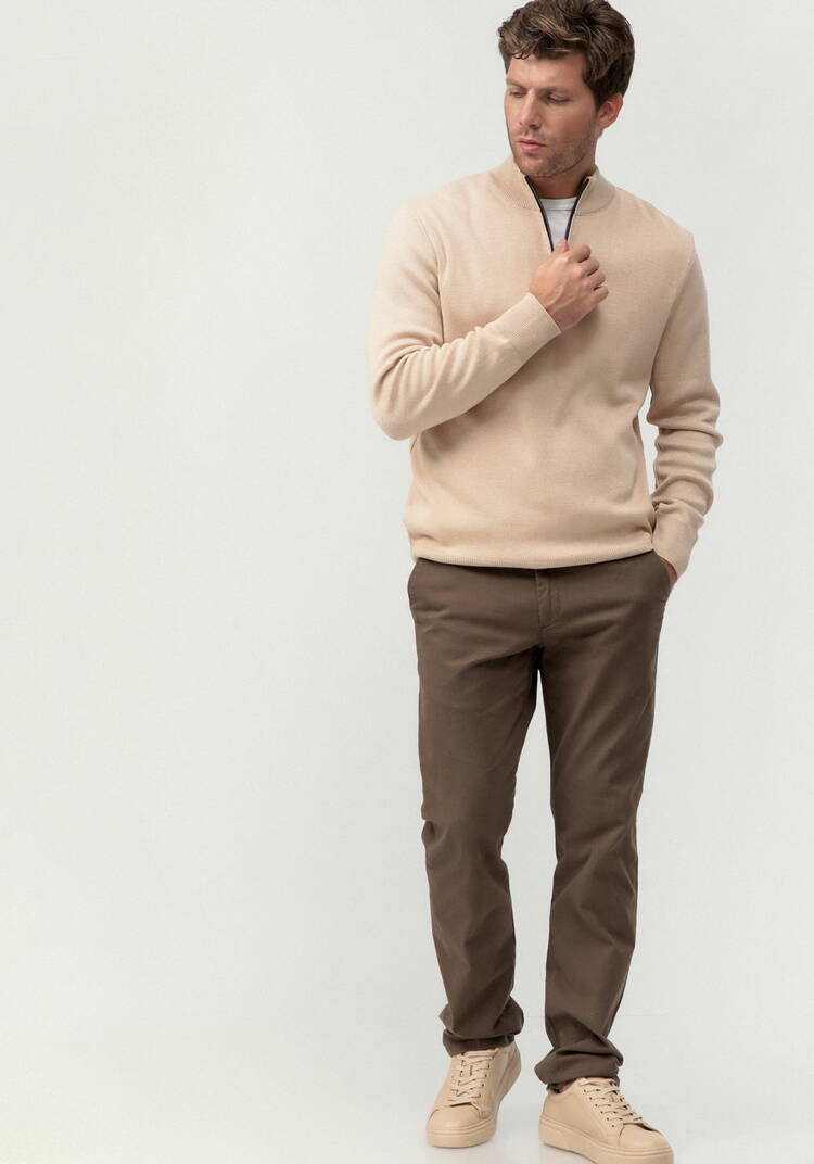 Джемпер с воротником-стойкой на молнии шир.  750, рис. 19