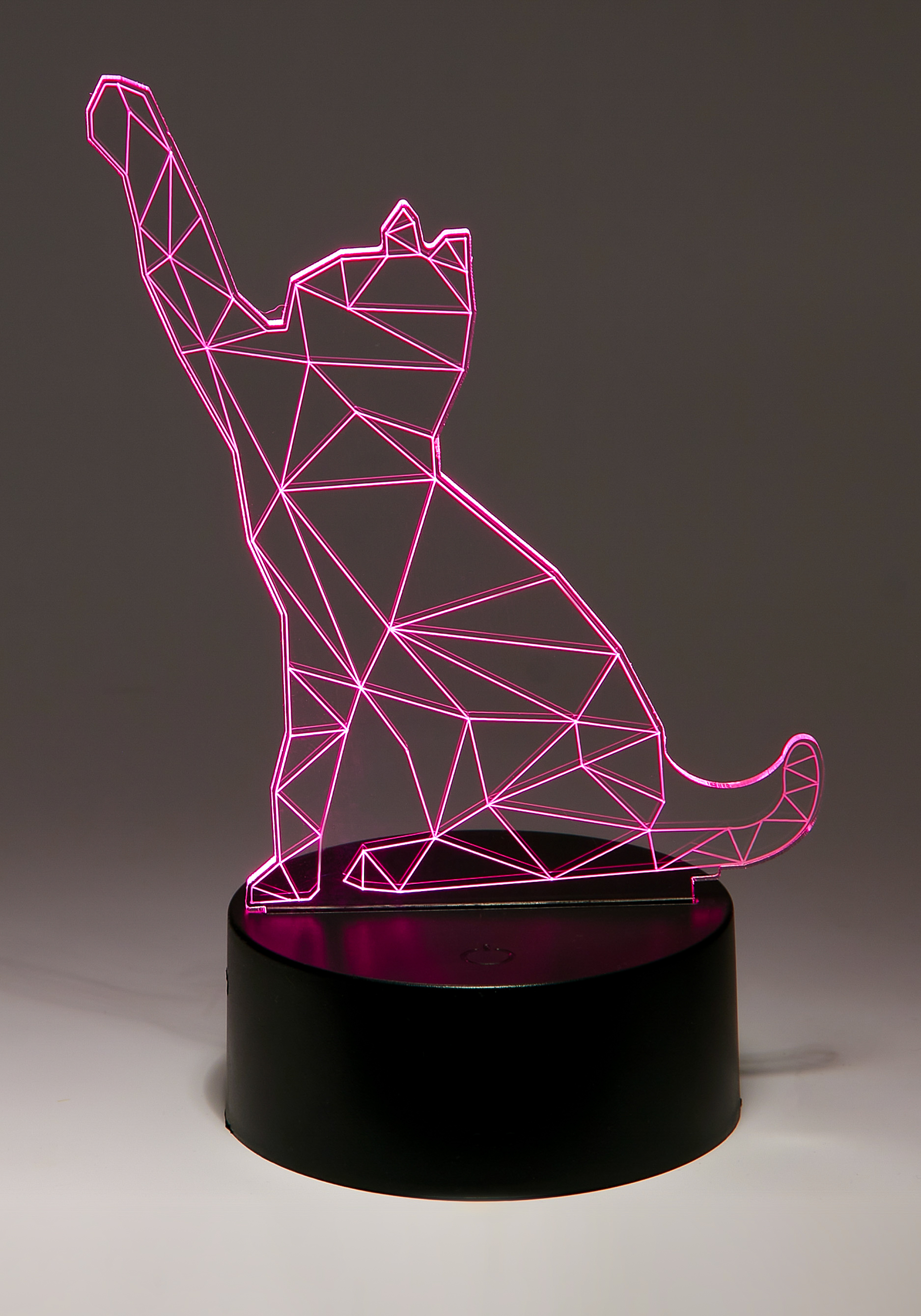 Светильник с ээфектом 3D Старт, цвет мультиколор, размер 9