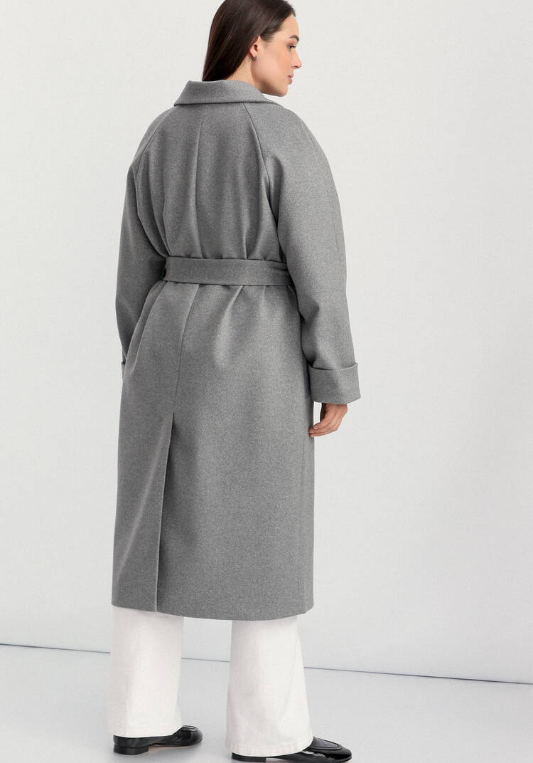 Пальто на подкладе длины миди шир.  750, рис. 24