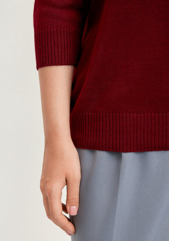 Джемпер-водолазка с рукавом 3/4 шир.  580, рис. 6