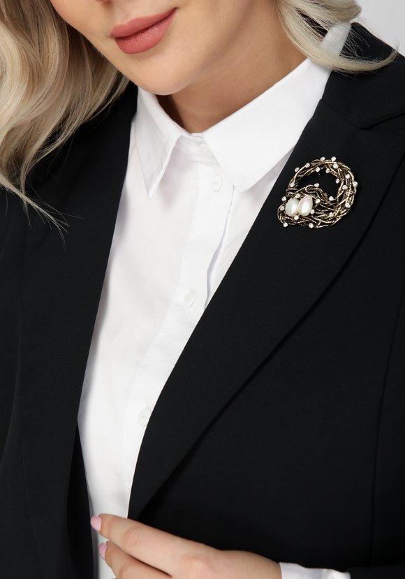 Брошь Прекрасная лиана шир.  580, рис. 6