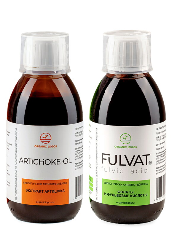 Комплекс для печени Фульват +Артишок  шир.  580, рис. 1