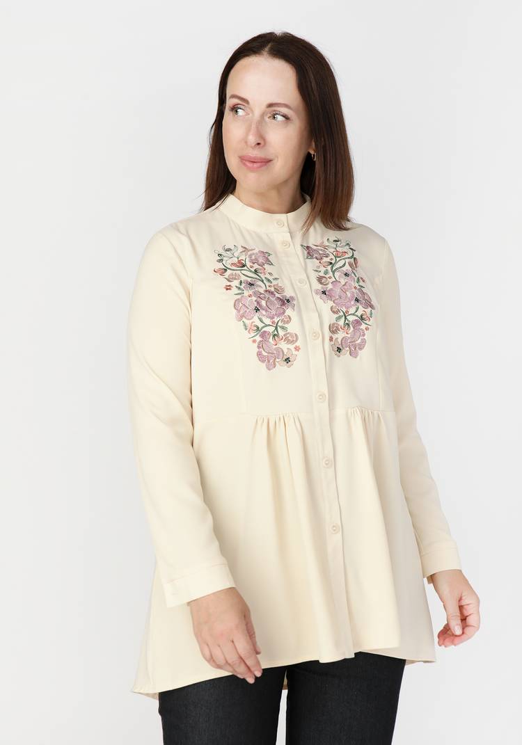 Блуза с вышивкой шир.  750, рис. 1