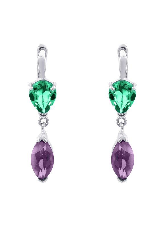 Набор сер.(серг+кол)Мечтательное настроение шир.  580, рис. 2