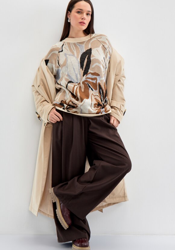 Джемпер с растительным орнаментом шир.  580, рис. 2