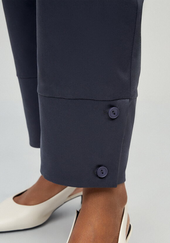 Брюки с пуговицами по низу Кармен шир.  580, рис. 6