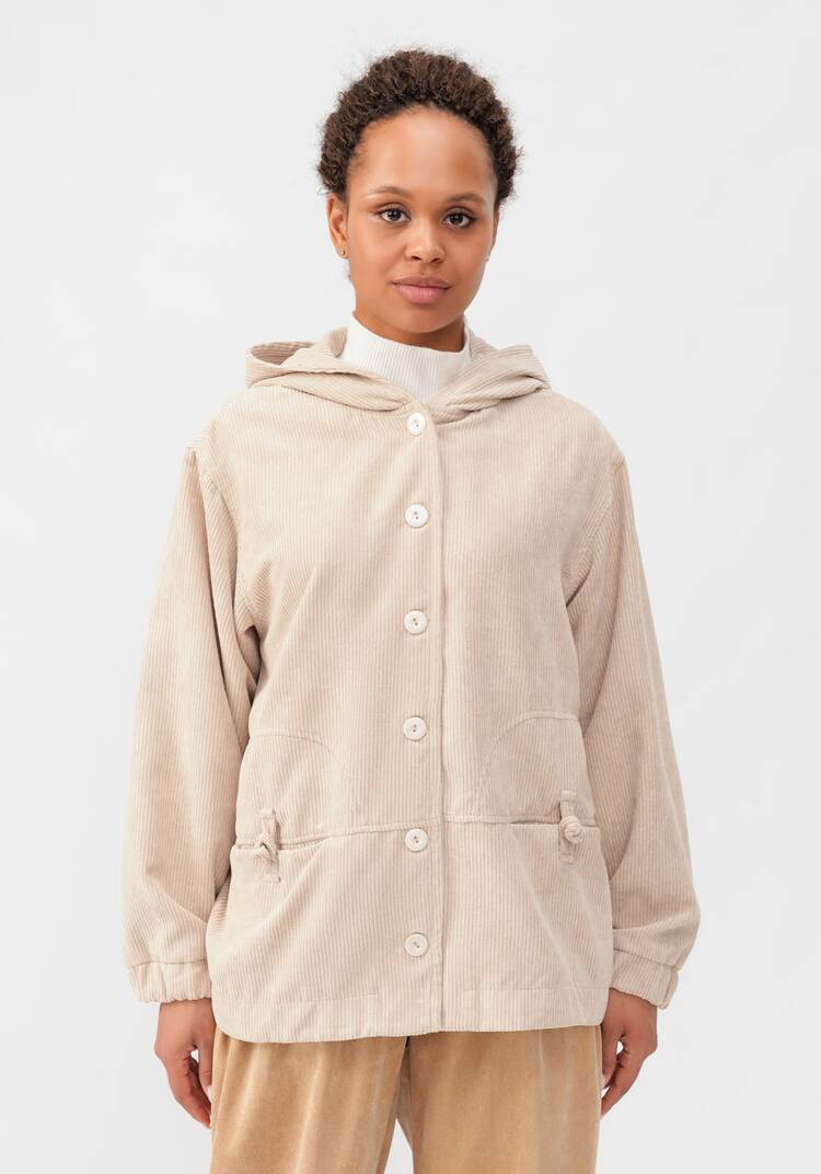 Ветровка из вельвета с капюшоном шир.  750, рис. 31