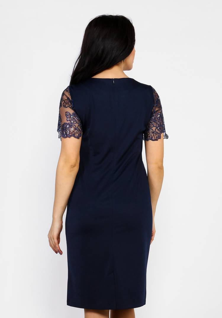 Костюм кружевной: платье и кардиган шир.  750, рис. 14